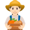 Woman Farmer- Light Skin Tone emoji on Emojione